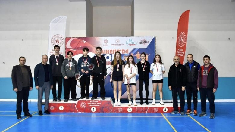 Balıkesir'de Badminton İl Seçmeleri Tamamlandı