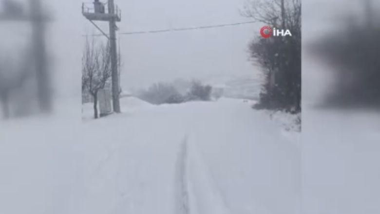 Havran’da Kapanan Yol Hayatı Felç Etti!