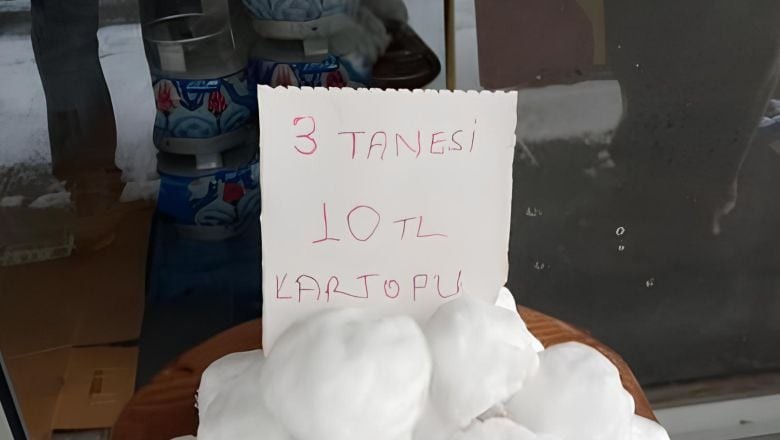 Balıkesir’de Kartopu Satışı! Görenler Şaşkına Döndü