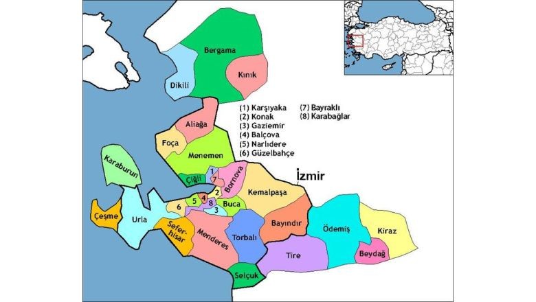 İzmir İlinin Kaç İlçesi Var ve En Büyük İlçeleri Hangileri?