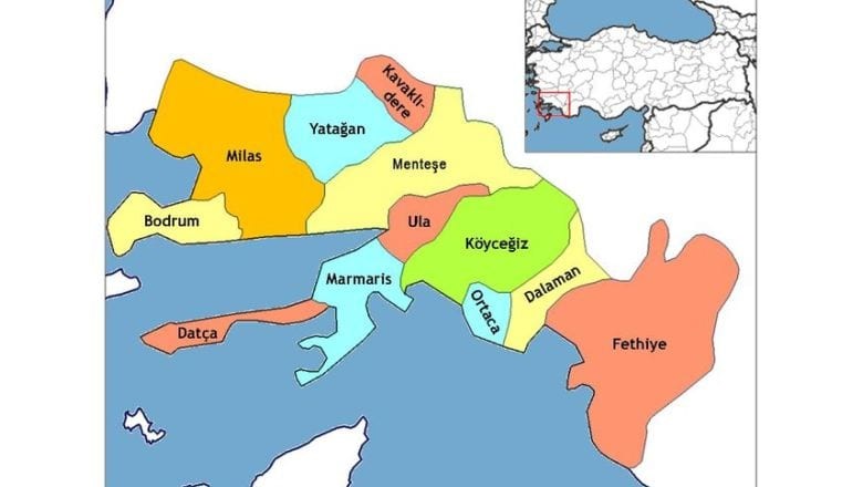 Muğla İlinin Kaç İlçesi Var ve En Büyük İlçeleri Hangileri?