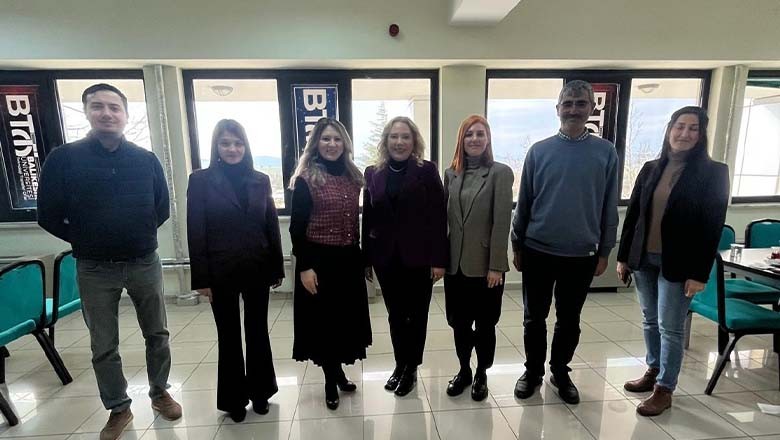 BAÜN Teknoloji Transfer Ofisi’ne İş Kadınlarından Ziyaret BAÜN Teknoloji Transfer Ofisi’ne İş Kadınlarından Ziyaret