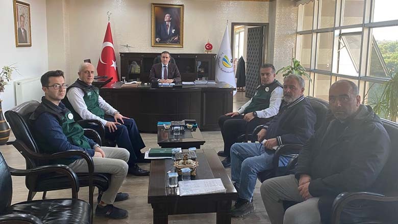 DSİ 25. Bölge Müdürü Çubukçu'dan Kaymakam Memiş’e Ziyaret DSİ 25. Bölge Müdürü Çubukçu'dan Kaymakam Memiş’e Ziyaret