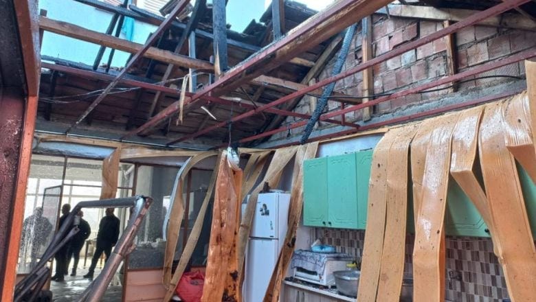 Balıkesir'de Kalorifer Dairesinde Yangın Çıktı