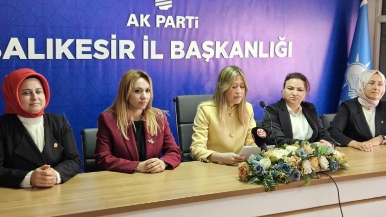 AK Parti Balıkesir İl Kadın Kolları'ndan 8 Mart Mesajı