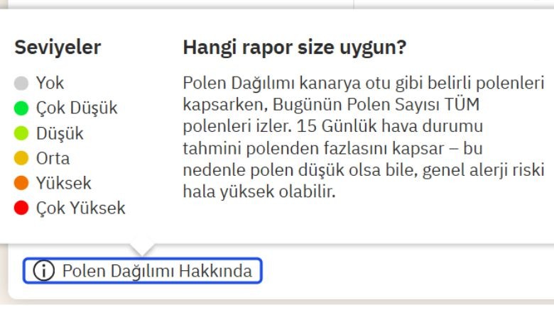 Alerjisi Olanlar Dikkat! Balıkesir’de Ağaç Poleni Zirvede