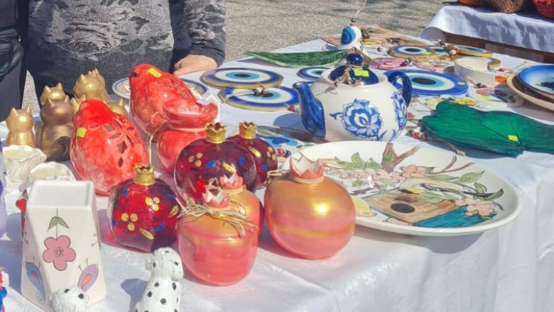 Altınoluk'ta El Emeği Ürünler Göz Kamaştırıyor