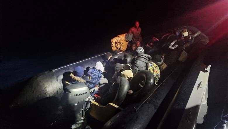 Ayvalık’ta 35 Düzensiz Göçmen Yakalandı