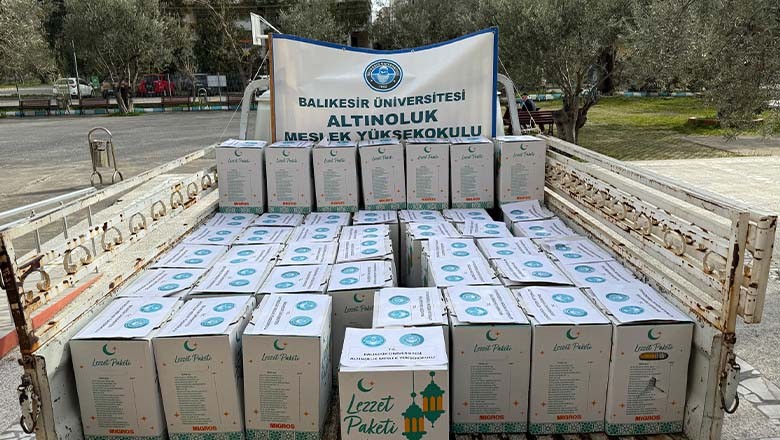 BAÜN Öğrencilerinden İhtiyaç Sahiplerine Anlamlı Destek BAÜN Öğrencilerinden İhtiyaç Sahiplerine Anlamlı Destek