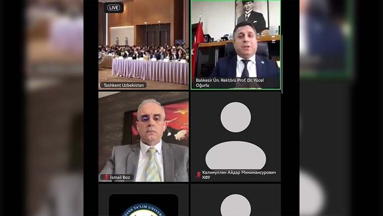 BAÜN Rektörü ve Akademisyenler Uluslararası Konferansta BAÜN Rektörü ve Akademisyenler Uluslararası Konferansta