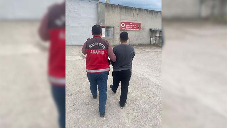 Balıkesir'de 97 Yıl Hapis Cezası Bulunan Şahıs Yakalandı Balıkesir'de 97 Yıl Hapis Cezası Bulunan Şahıs Yakalandı