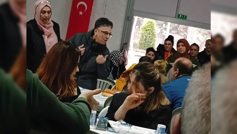 Balıkesir'de İftar Çadırında Gergin Anlar