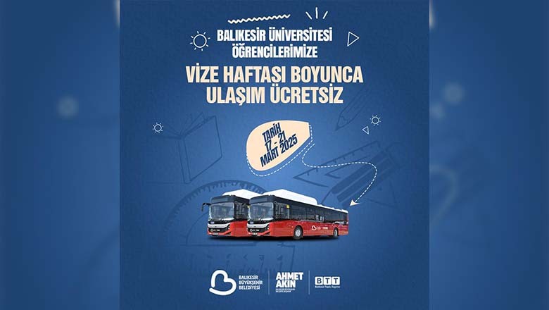 Büyükşehir Belediyesi’nden Üniversitelilere Ücretsiz Ulaşım Desteği Büyükşehir Belediyesi’nden Üniversitelilere Ücretsiz Ulaşım Desteği