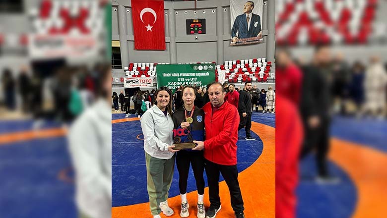 Büyükşehir Belediyespor Güreşçisi Türkiye Şampiyonu Oldu