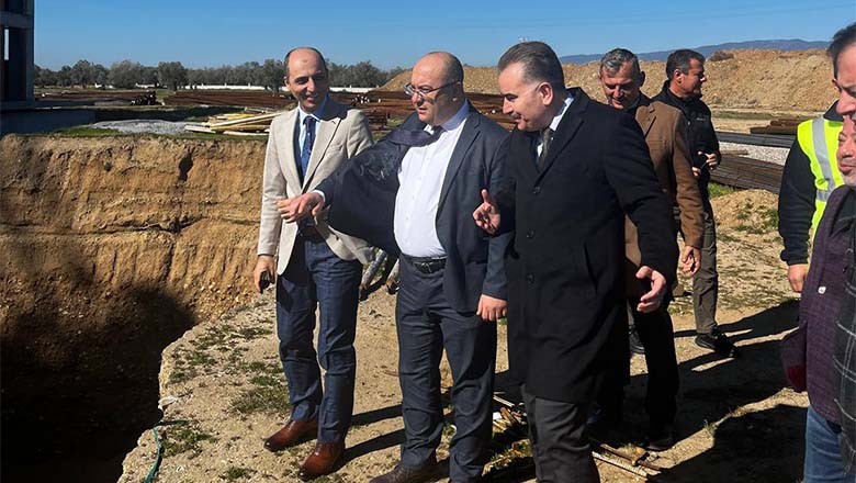 Edremit’te Sağlık Yatırımları Yerinde İncelendi Edremit’te Sağlık Yatırımları Yerinde İncelendi