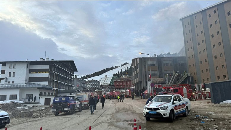 Uludağ’da Kapatılan Otelde Yangın! 3 Kişi Dumandan Etkilendi Uludağ’da Kapatılan Otelde Yangın! 3 Kişi Dumandan Etkilendi