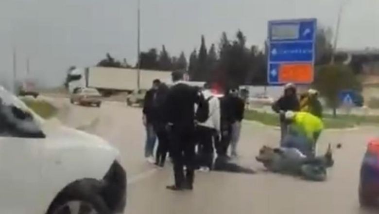 Balıkesir'de Otomobil ile Motosiklet Çarpıştı!