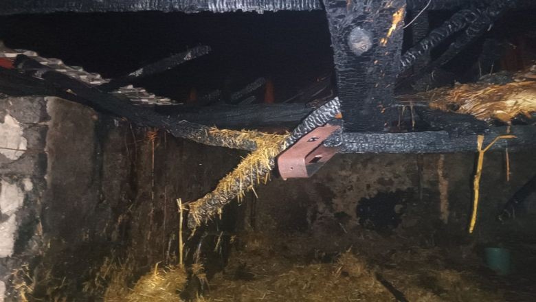 Havran Damı ve Samanlıkta Çıkan Yangın Korkuttu!