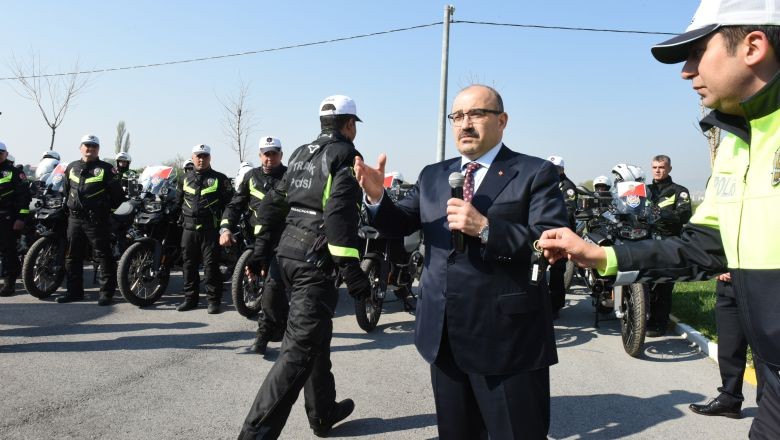 Balıkesir’de Motosikletli Polis Sayısı 42 Oldu