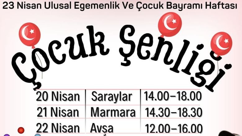 Marmara Adalar’da 23 Nisan Coşkusu Başlıyor