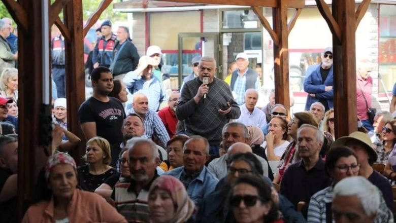 Başkan Ertaş Altınoluk'ta Halkla Buluştu
