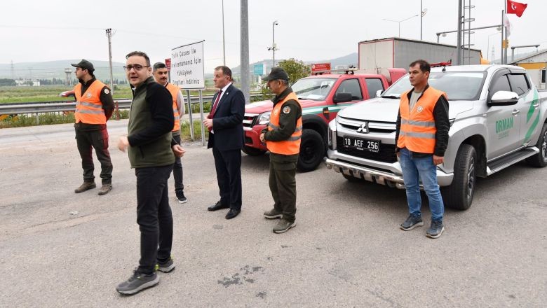 Balıkesir’de Orman Nöbeti Başladı