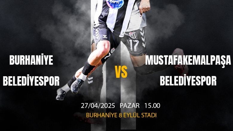 Burhaniye Stadı'nda Büyük Karşılaşma