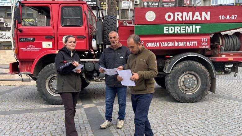 Balıkesir’de Yangınlarına Karşı Bilinç Seferberliği