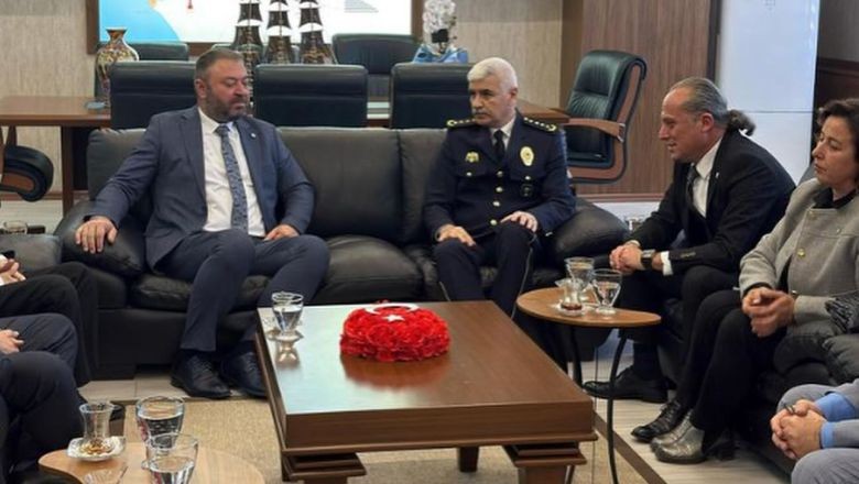 Balıkesir İYİ Parti’den Emniyete Ziyaret