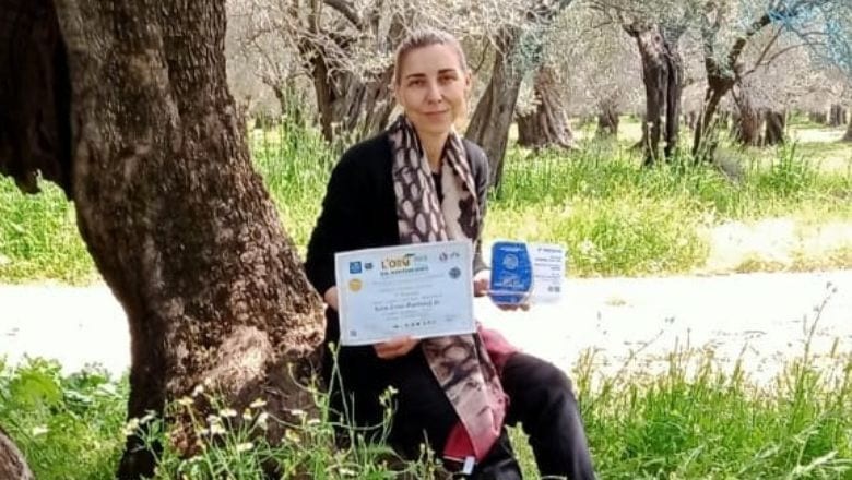 Edremitli Zeytinyağı Üreticisine İtalya'dan 'Mükemmellik' Ödülü