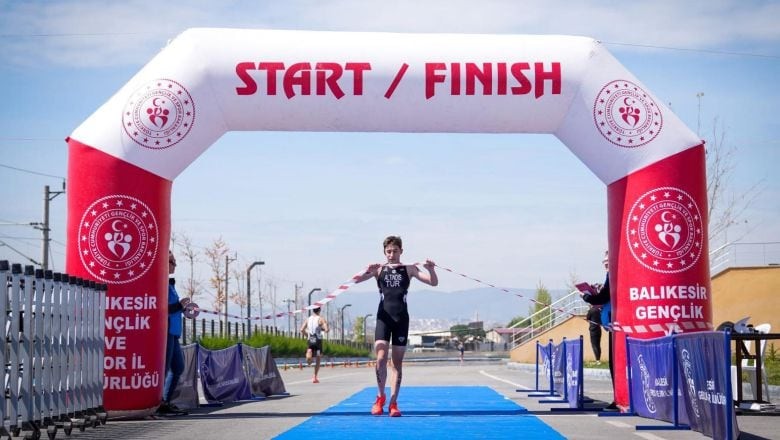 Okul Sporları Triatlon İl Finalleri Tamamlandı