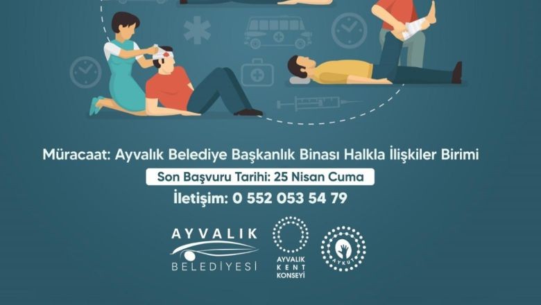 Ayvalık’ta Arama Kurtarma Kursu Başlıyor