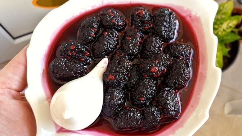 Balıkesir'in Karadutlarını Reçelle Değerlendirin