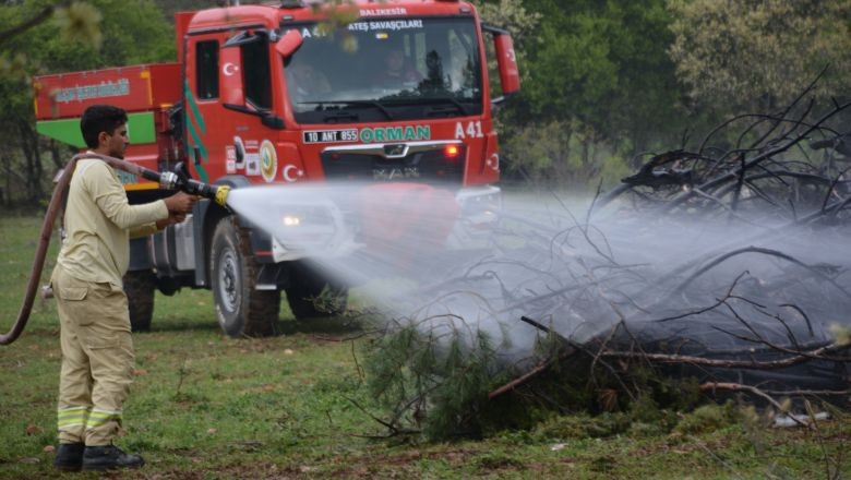 Balıkesir'de Yangın Sezonuna Tam Önlem