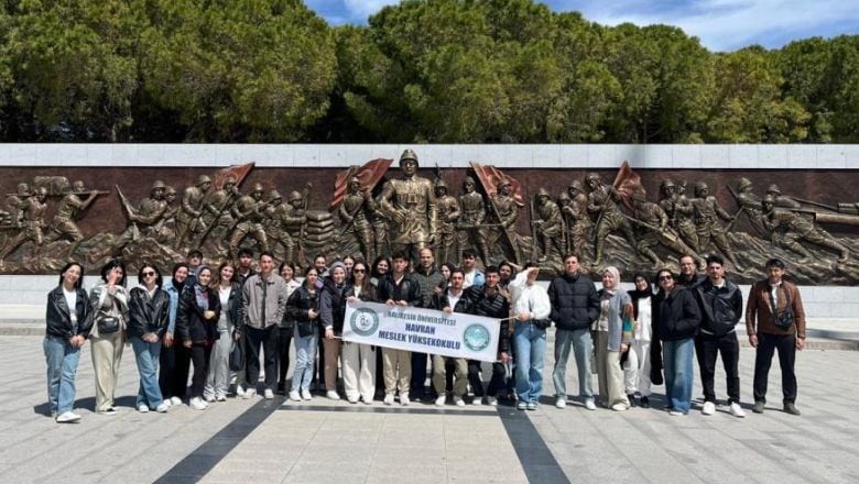 Havran MYO Öğrencileri Çanakkale Şehitliği’nde