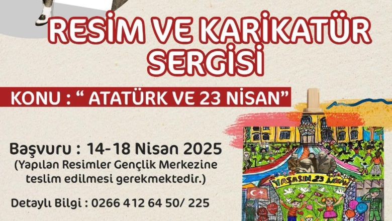 23 Nisan İçin Resim ve Karikatür Sergisi Düzenlenecek