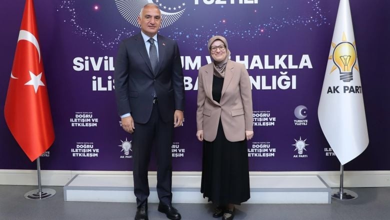 Vekil Uygur Bakan Ersoy'u Ağırladı