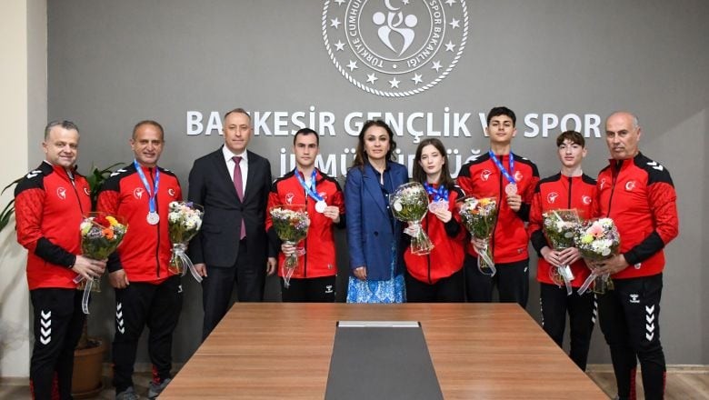 Balıkesirli Sporcular Avrupa’dan Madalyalarla Döndü