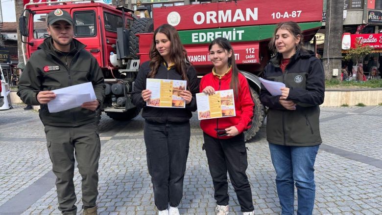 Balıkesir’de Yangınlarına Karşı Bilinç Seferberliği