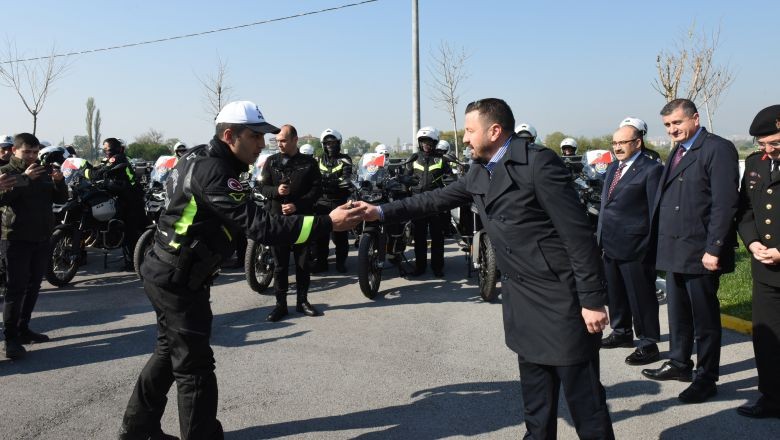 Balıkesir’de Motosikletli Polis Sayısı 42 Oldu
