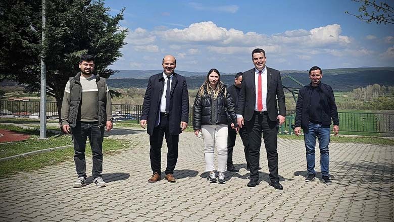 Başkan Lapanta'dan Gençlik Merkezi ve Yeni Projelere Yerinde İnceleme Başkan Lapanta'dan Gençlik Merkezi ve Yeni Projelere Yerinde İnceleme