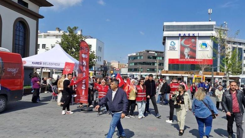CHP Karesi’den Ekrem İmamoğlu’na Destek! CHP Karesi’den Ekrem İmamoğlu’na Destek!