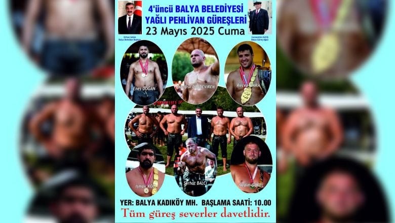 Balya'da 4. Yağlı Pehlivan Güreşleri Başlıyor!