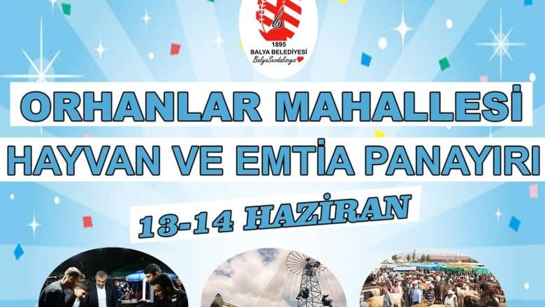 Balya’da Panayır Eğlencesi Başlıyor