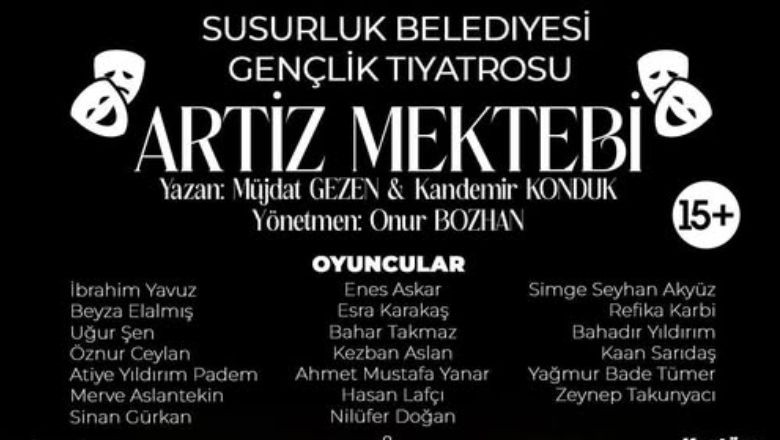 Susurluk Belediyesi Gençlik Tiyatrosu Burhaniye’de