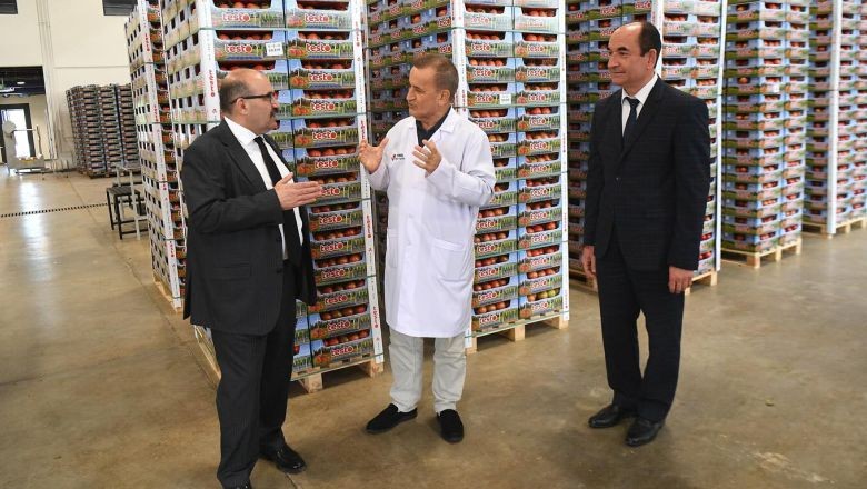 Vali Ustaoğlu’ndan Yücel Eko Tarım’a Ziyaret