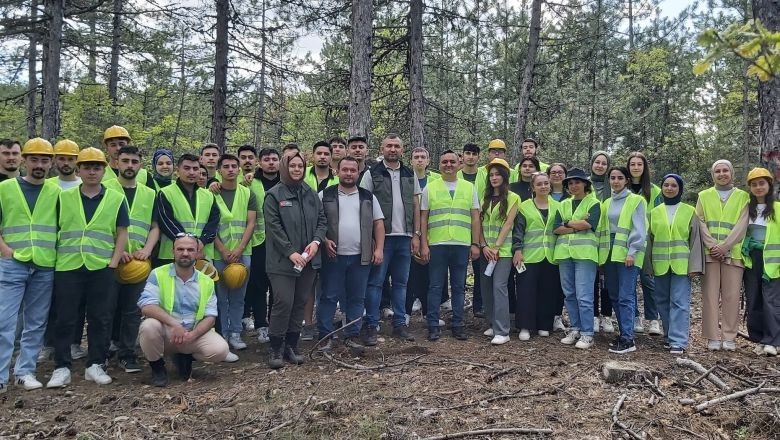 BAÜN’de Ormancılık Eğitimi Sahaya Taşındı