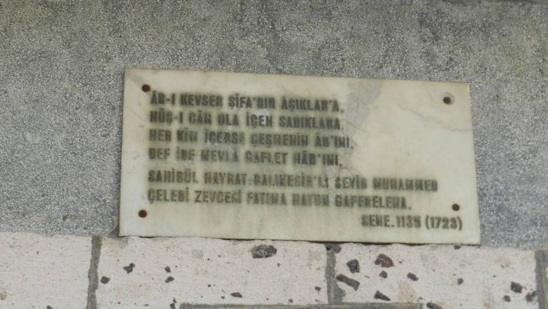 Balıkesir'de Osmanlı Kadının 1723'ten Mesajı