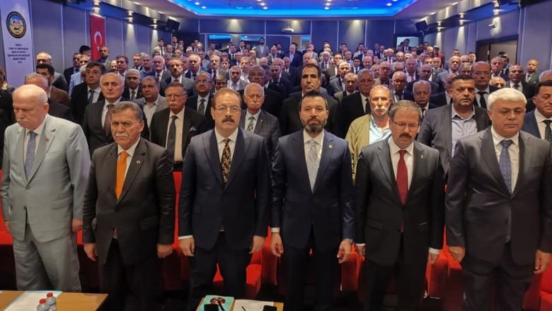 TESKOMB Genel Kurulunda Erol Ayvaz Güven Tazeledi