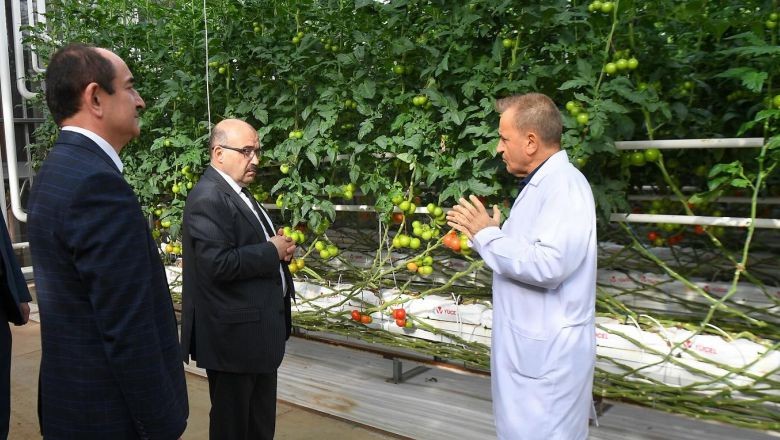 Vali Ustaoğlu’ndan Yücel Eko Tarım’a Ziyaret